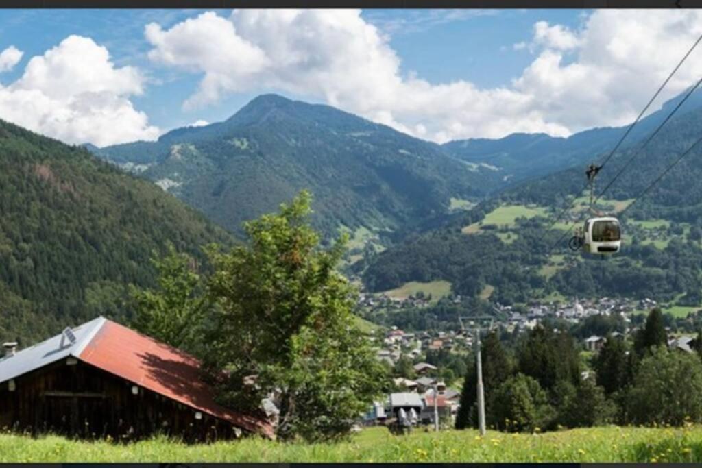 Au Pied Des Pistes B31, Chaleureux Studio 4 Pers, Vue Sur La Vallee Imprenable Avec Wifi, Draps Non Compris Saint-Jean-dʼAulps Eksteriør billede