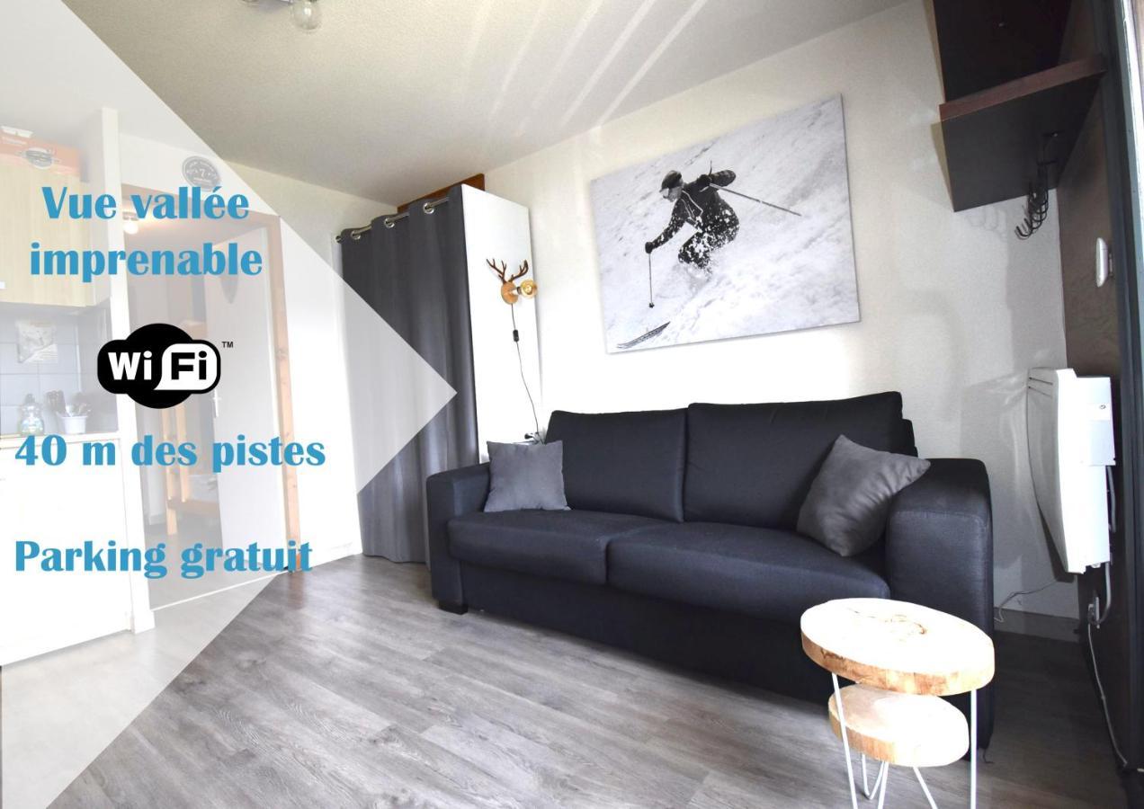 Au Pied Des Pistes B31, Chaleureux Studio 4 Pers, Vue Sur La Vallee Imprenable Avec Wifi, Draps Non Compris Saint-Jean-dʼAulps Eksteriør billede